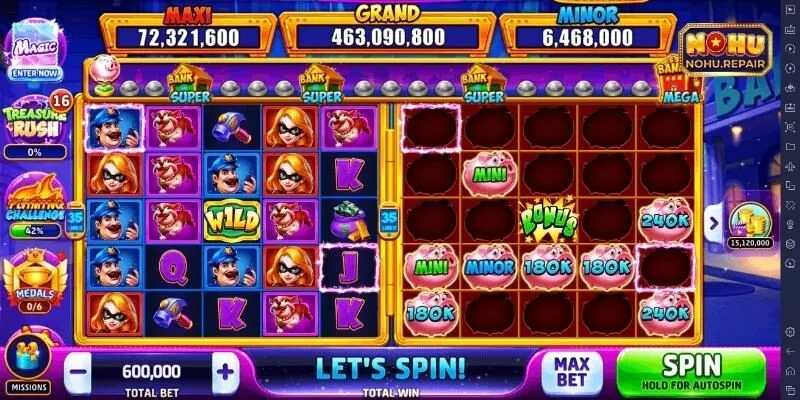 Game quay hũ online