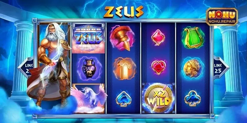 Cách chơi Zeus slot game thần thoại Hy Lạp